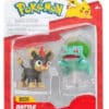 Litleo & Bulbasaur Battle Figurer