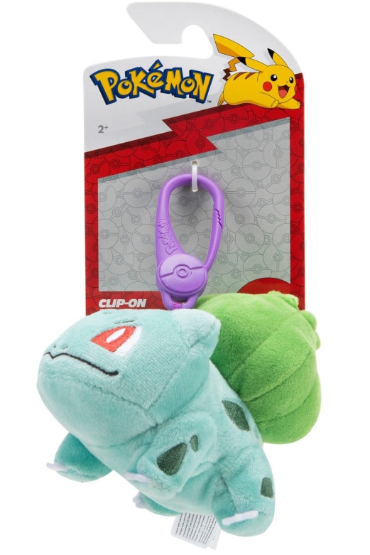 Bulbasaur minibamse til taske Clip on