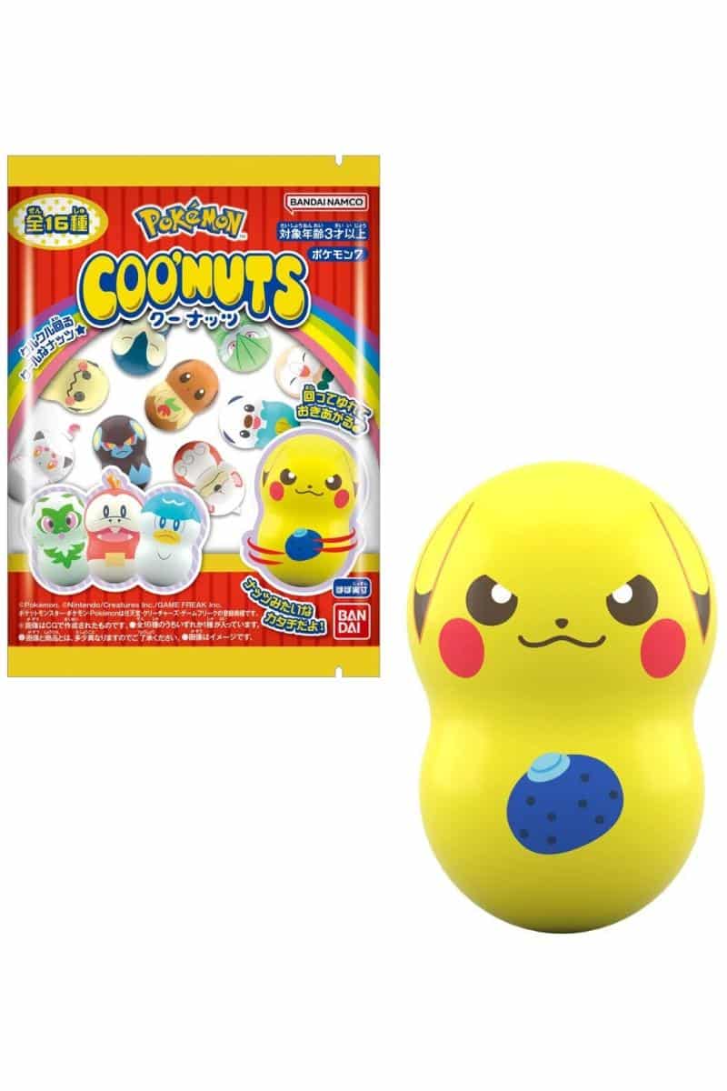 Pokemon Spinpea Figur med Tyggegummi
