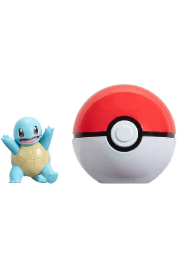 Glad Squirtle og Poké Ball