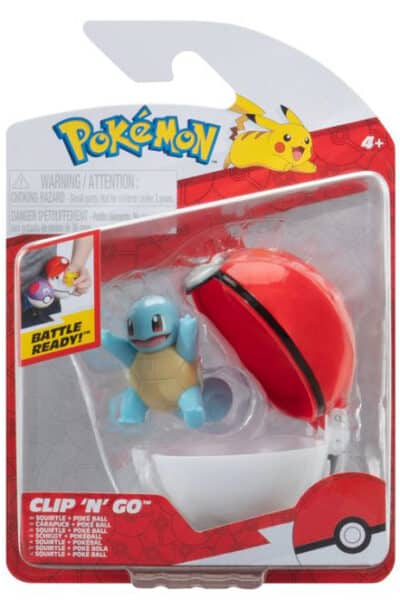 Glad Squirtle og Poké Ball