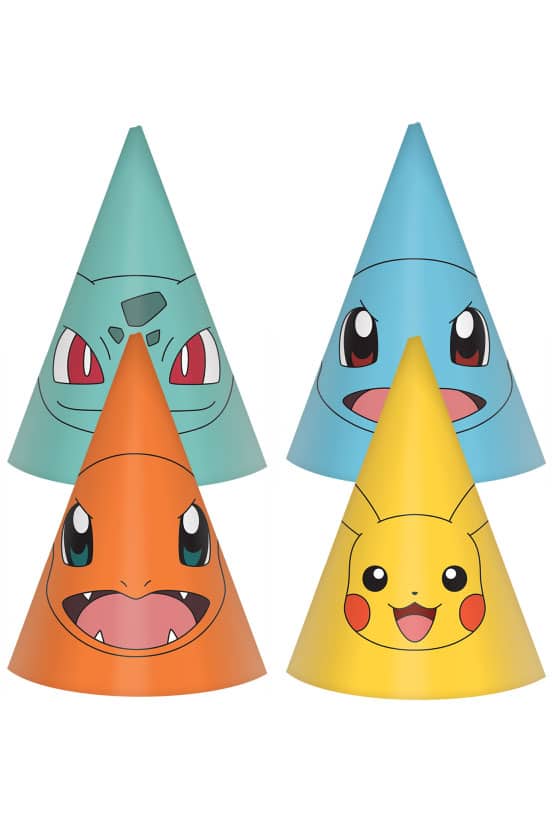Pokemon Festhatte 8 stk