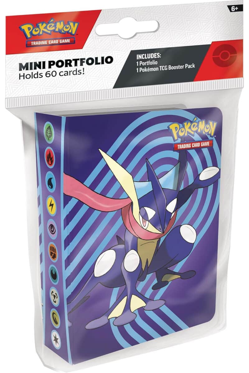 Pokémon Minimappe med boosterpakke fra Stellar Crown