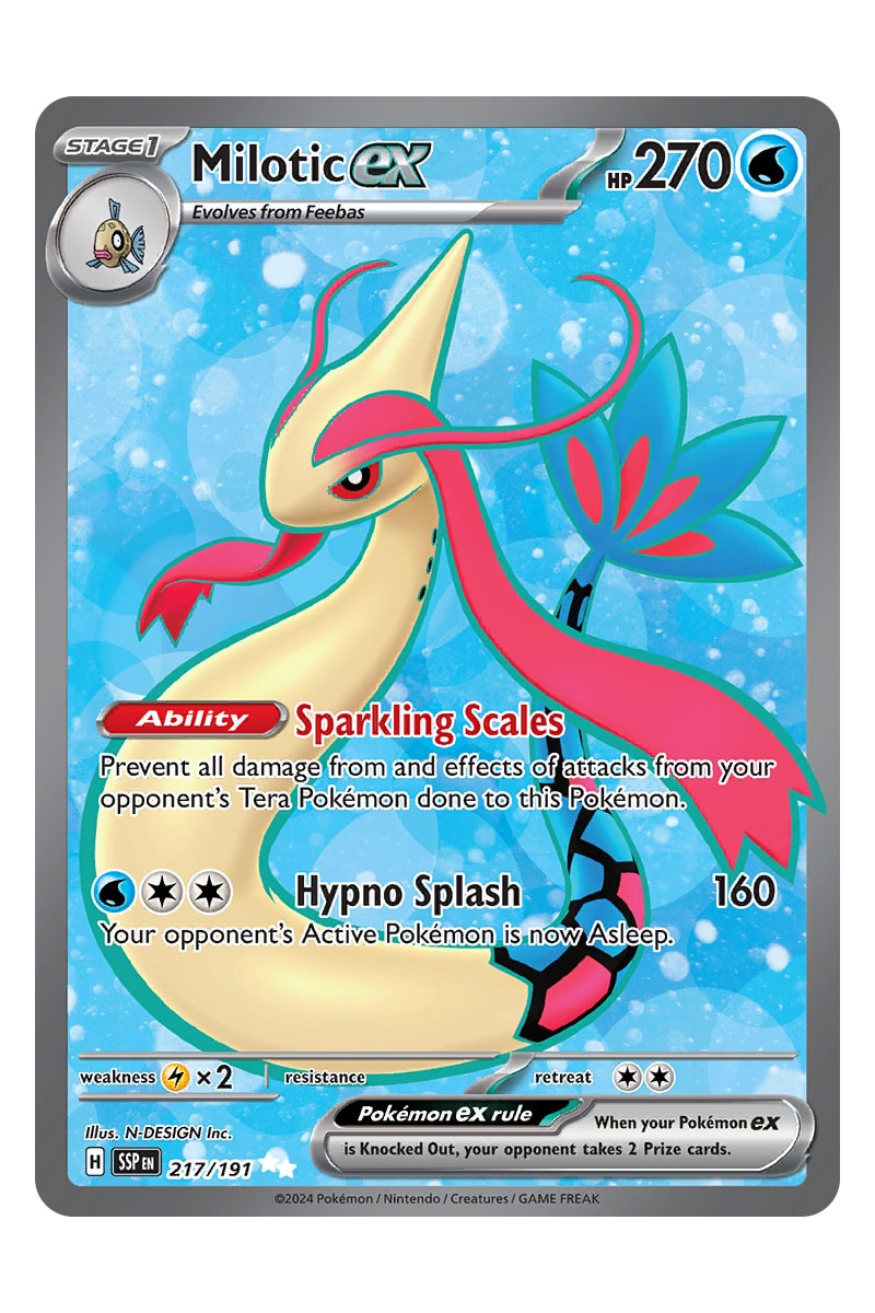 Milotic ex 217/191 Full Art