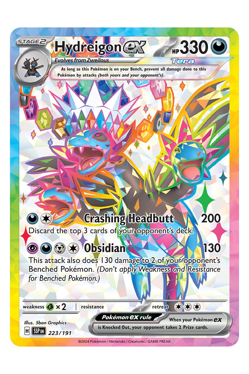 Hydreigon ex 223/191 Full Art