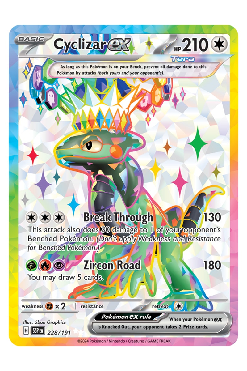 Cyclizar ex 228/191 Secret Rare