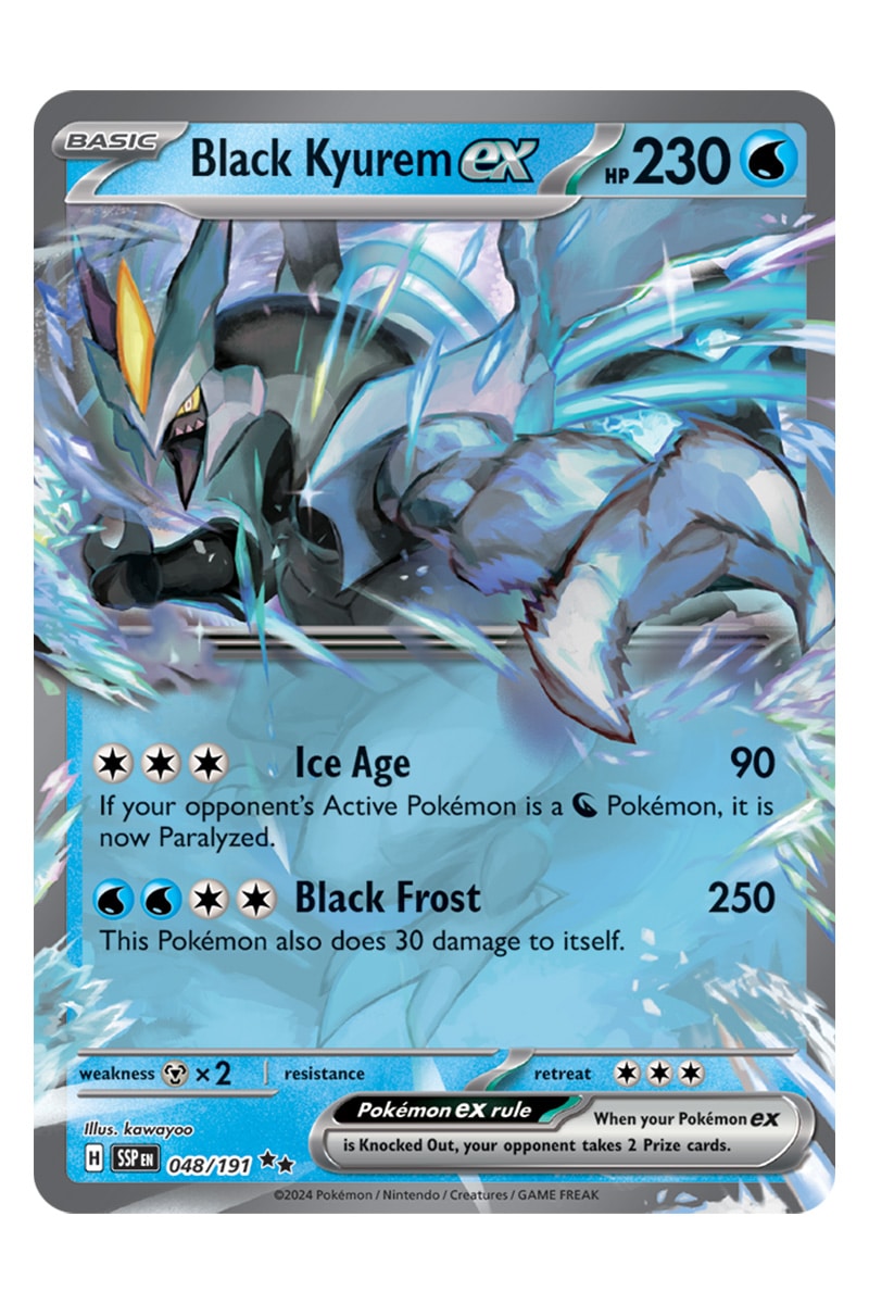 Black kyurem ex 048/191