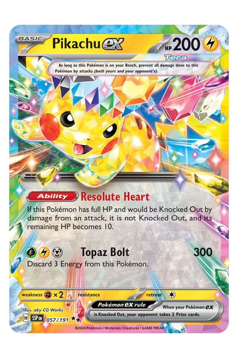 Pikachu ex 57/191