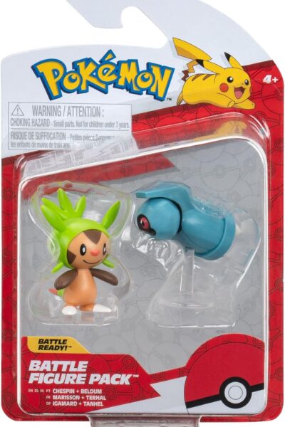Chespin & Beldum Battle Figurer
