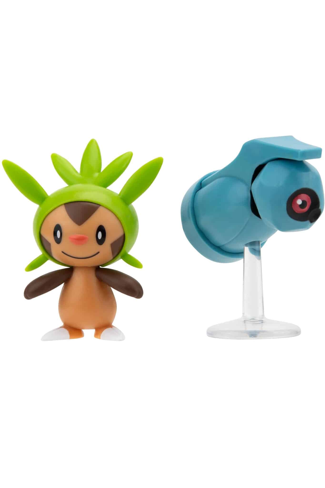 Chespin & Beldum Battle Figurer - Pocket Monster