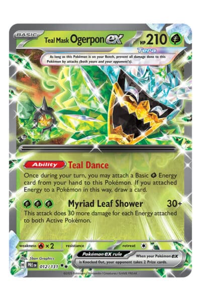 Teal Maks Ogerpon ex 012/131