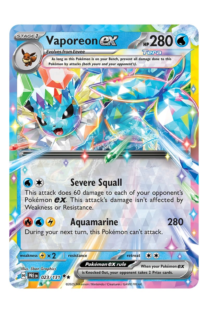 Vaporeon ex 023/131