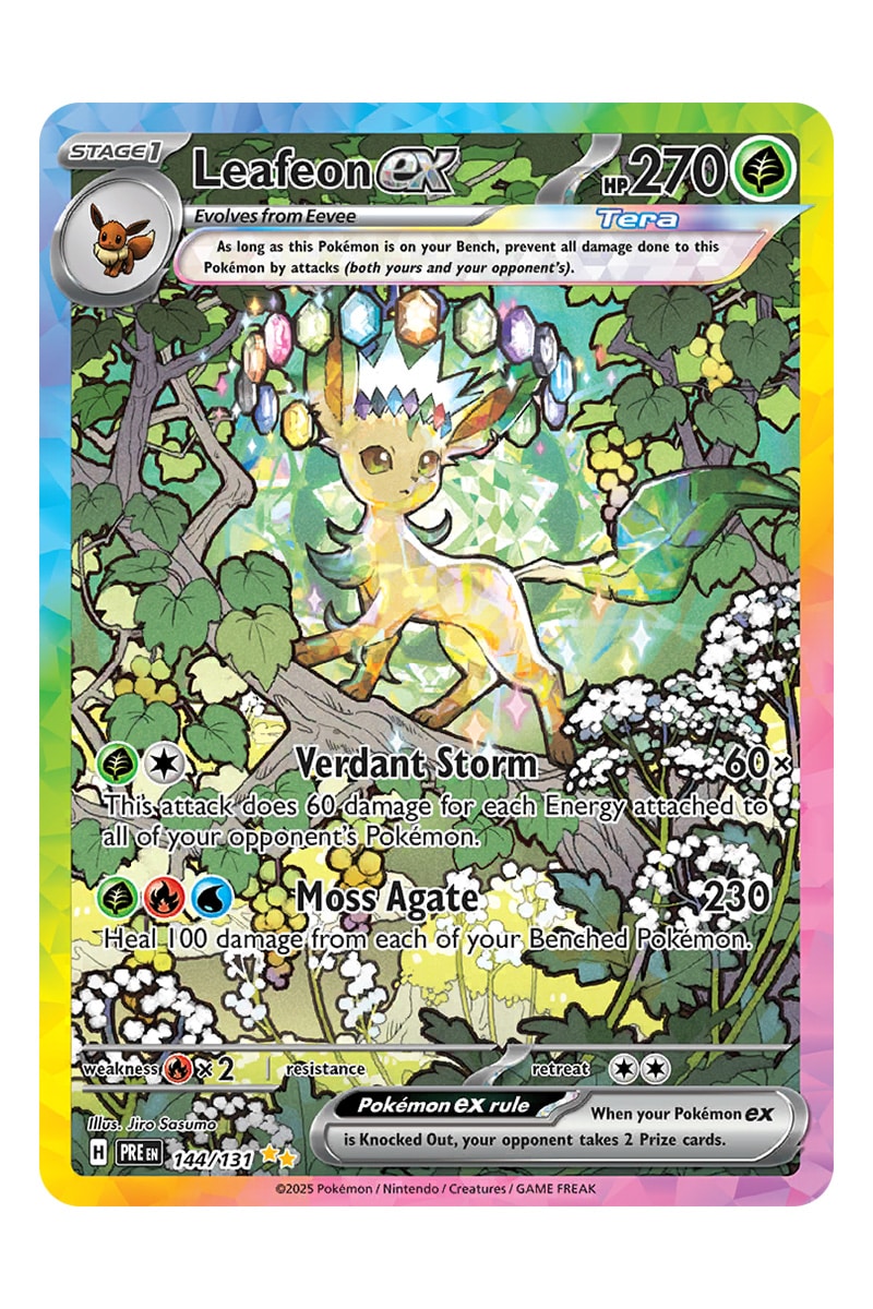 Leafeon ex 144/131 Special Illustration Rare