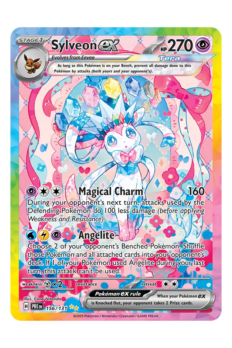 Sylveon ex 156/131 Special Illustration Rare