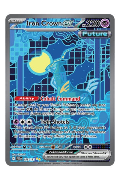 Iron Crown ex 158/131 Special Illustration Rare