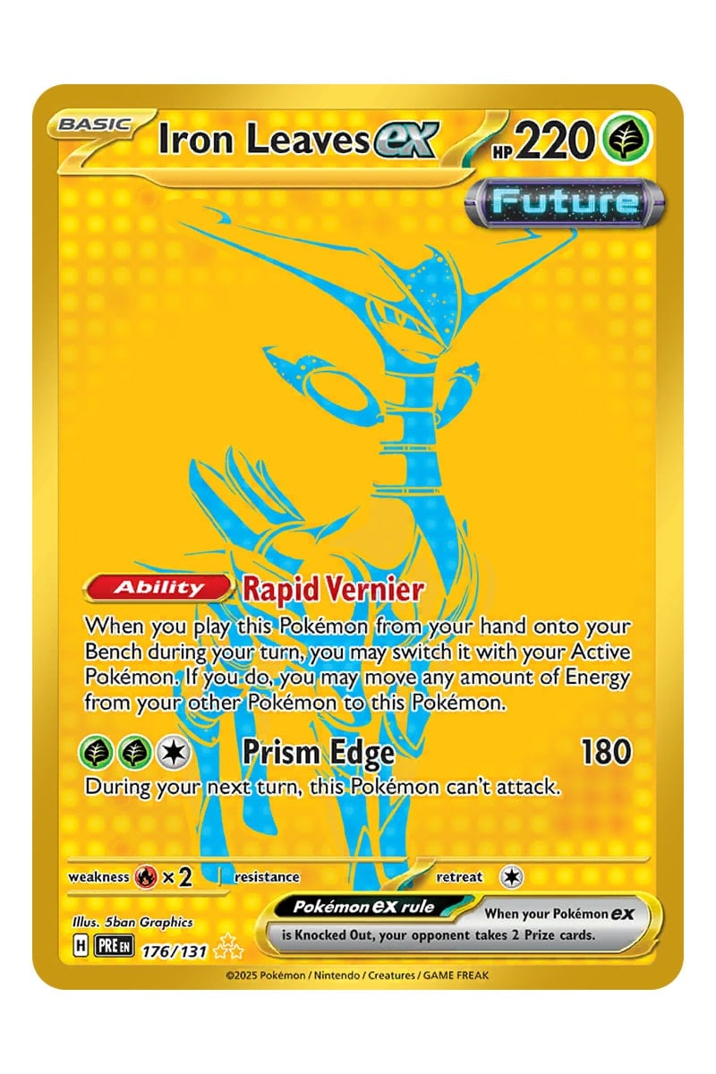 Iron Leaves ex 176/131 Gold Secret
