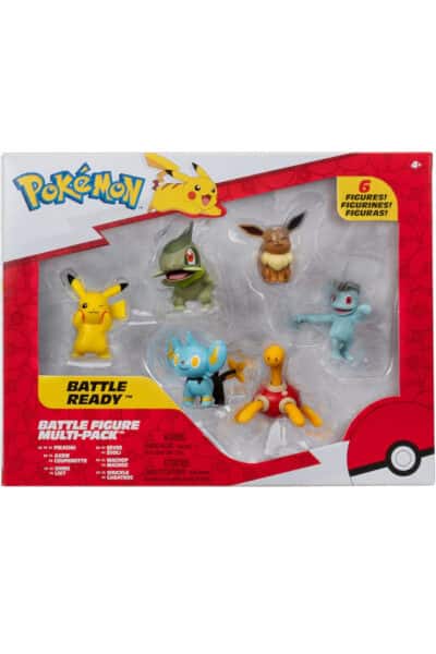 Pokemon Battle Feature Multipakke med 6 Figurer
