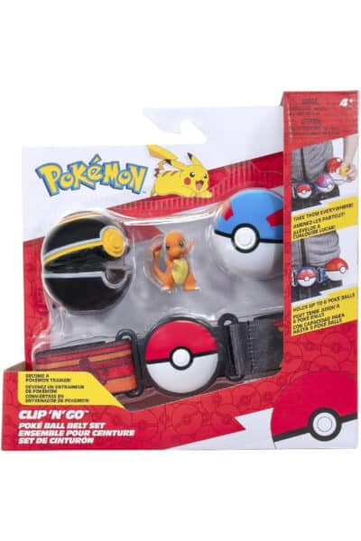 Charmander bælte med Luxury ball og Great Ball