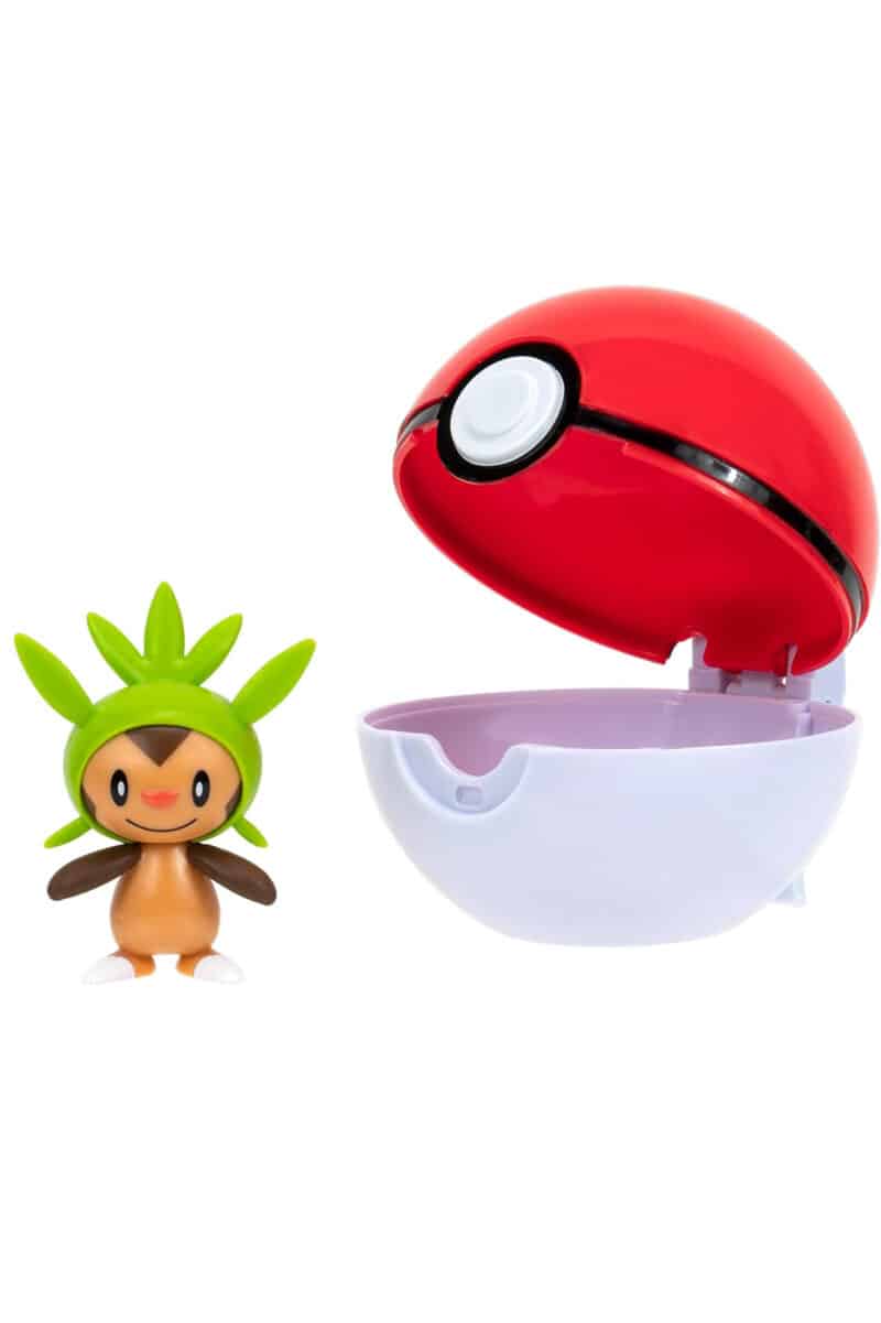 Chespin og Poke Ball