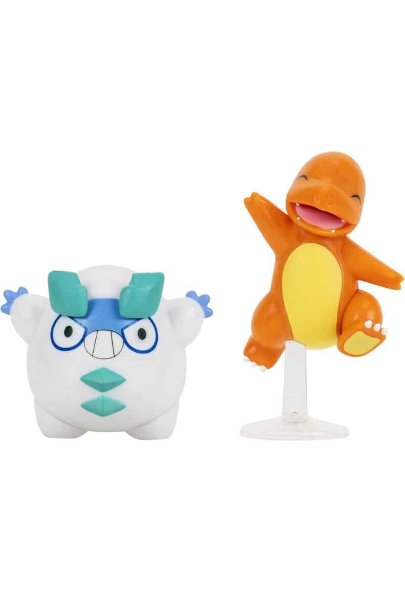 Charmander og Galarian Darumaka Figurer