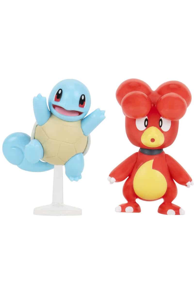 Squirtle og Magby Figurer