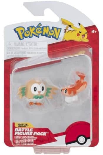 Rowlet og Tatsugiri Figurer