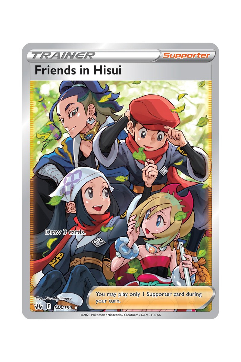 Friends in Hisui 149/159 Full Art