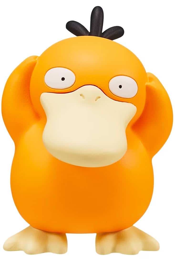 Lille Japansk Psyduck Figur