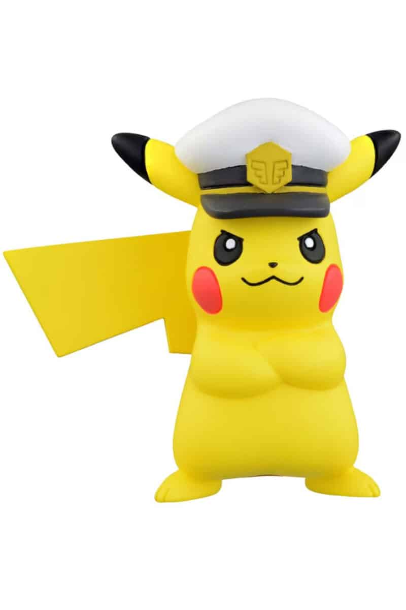 Lille Japansk Kaptajn Pikachu Figur