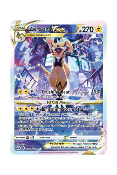 Zeraora VSTAR GG43/GG70 Full Art