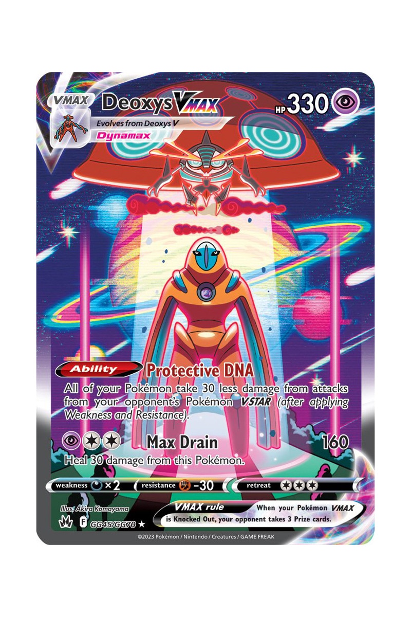 Deoxys VMAX GG45/GG70 Full Art