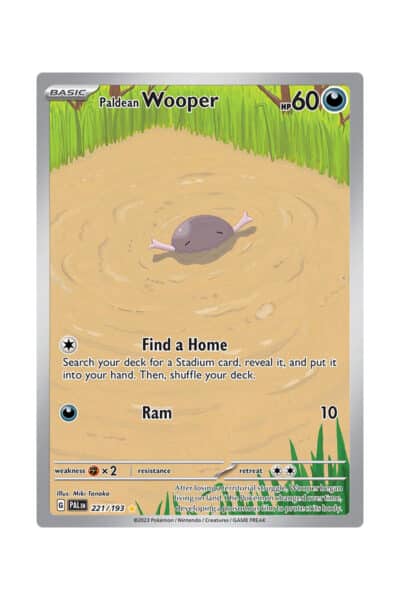 Paldean Wooper 221/193 Full Art