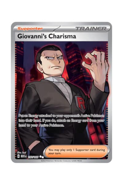 Giovanni's Charisma 197/165 Full Art