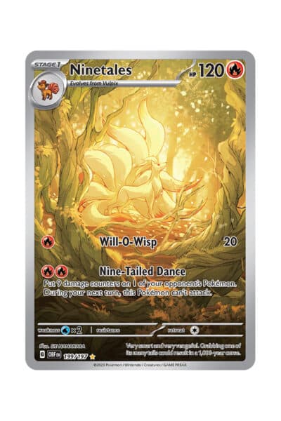 Ninetales 199/197 Full Art