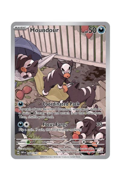 Houndour 204/197 Full Art