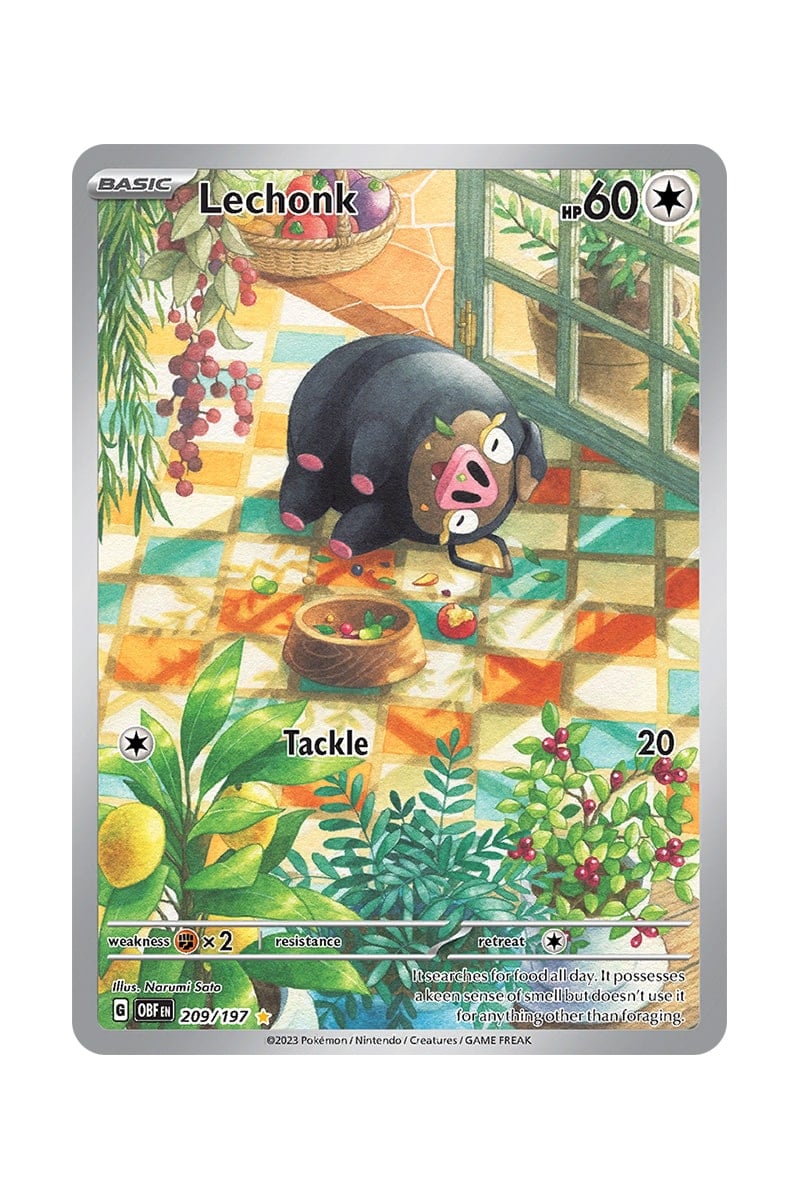 Lechonk 209/197 Full Art
