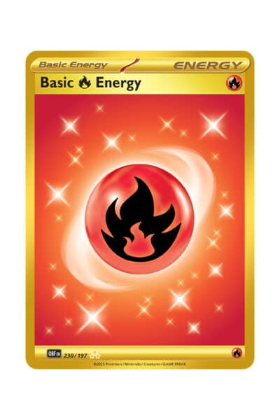 Fire Energy 230/197 Secret Rare