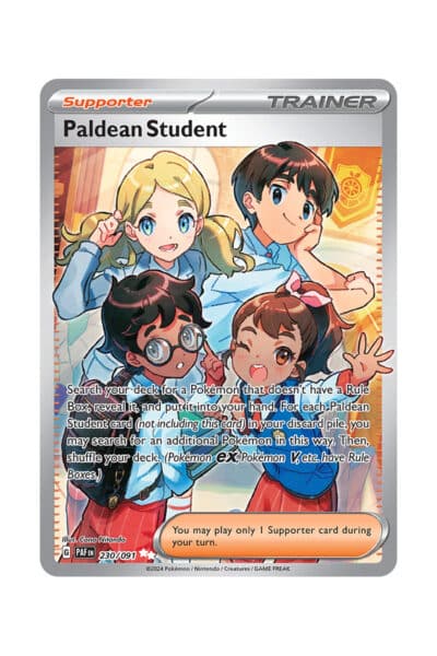 Paldean Student 230/091 Full Art