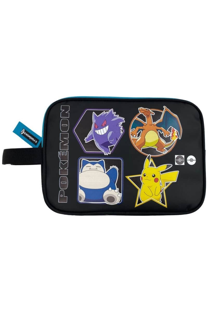 Sort Pokemon Toilettaske