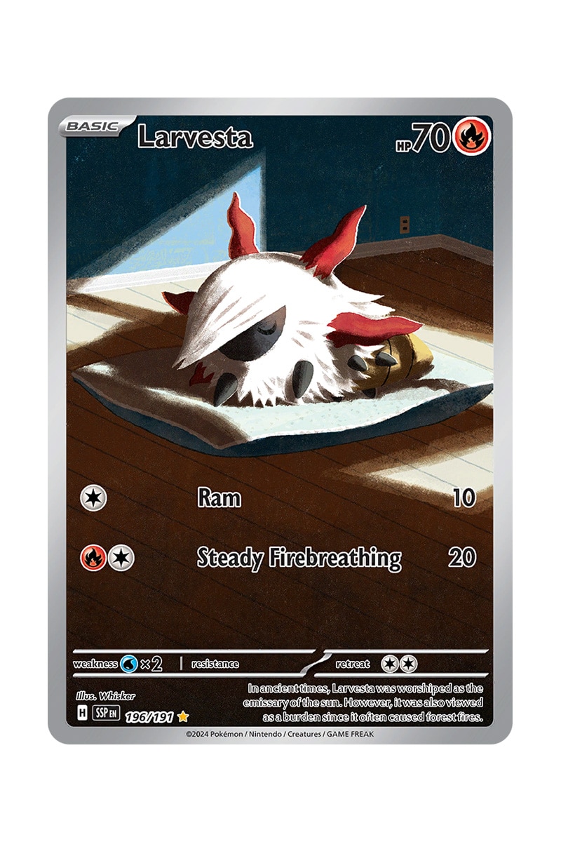 Larvesta 196/191 Full Art