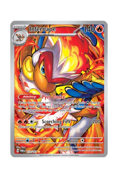 Infernape 173/167 Full Art