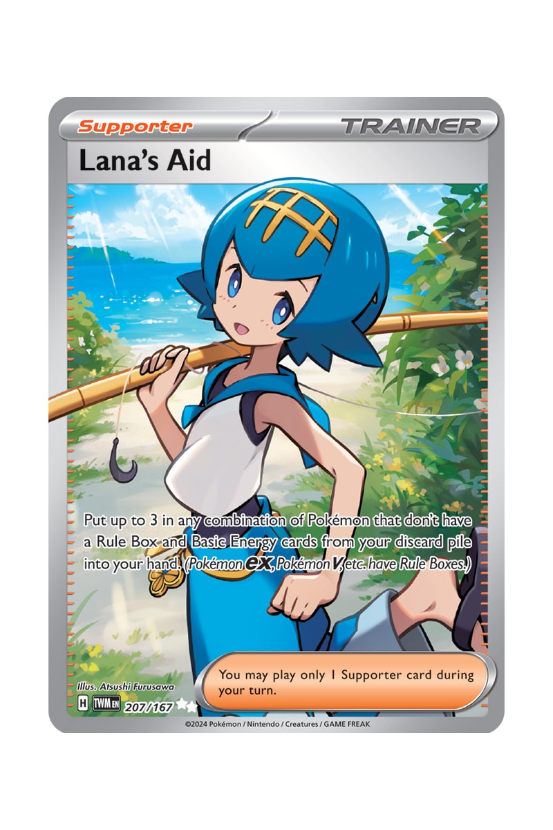 Lana's Aid 207/167 Full Art