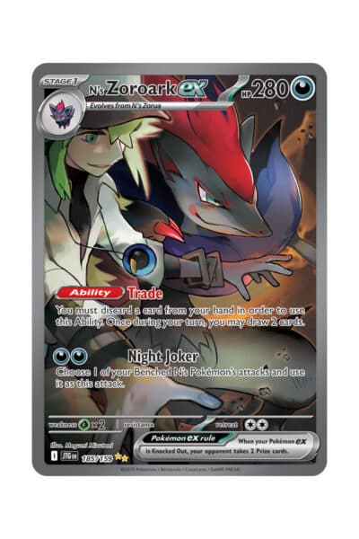 N's Zoroark ex 185/159