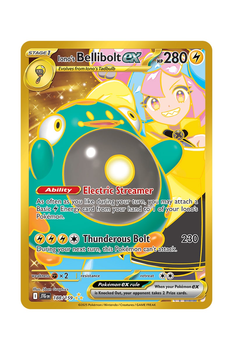 Iono's Bellibolt ex 188/159