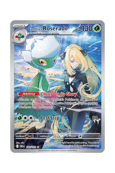 Cynthia's Roserade 184/182 Full Art