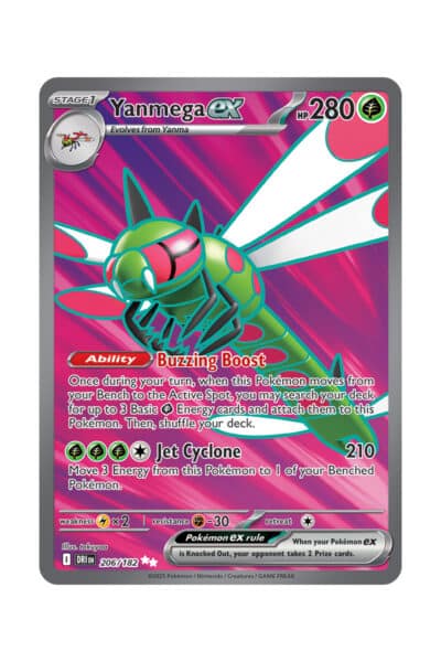 Yanmega ex 206/182 Full Art