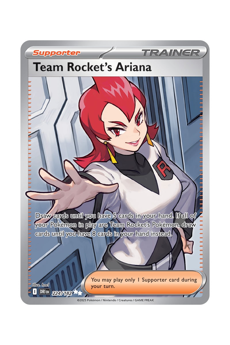 Team Rocket's Ariana 224/182 Full Art