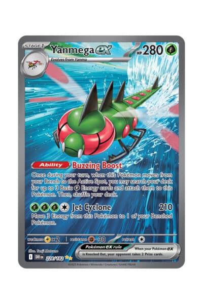 Yanmega ex 228/182 Full Art