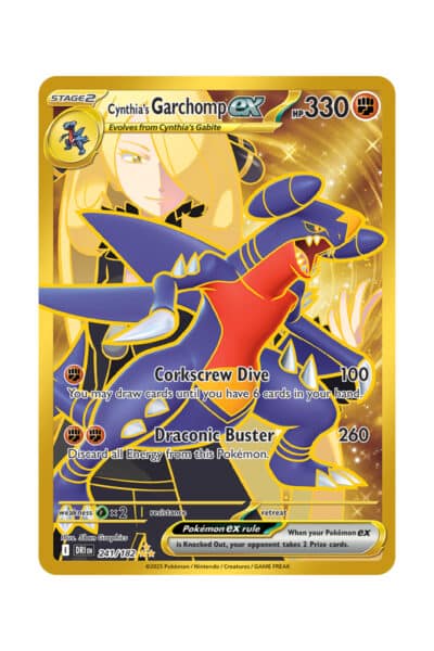 Cynthia’s Garchomp ex – 241/182 Full Art