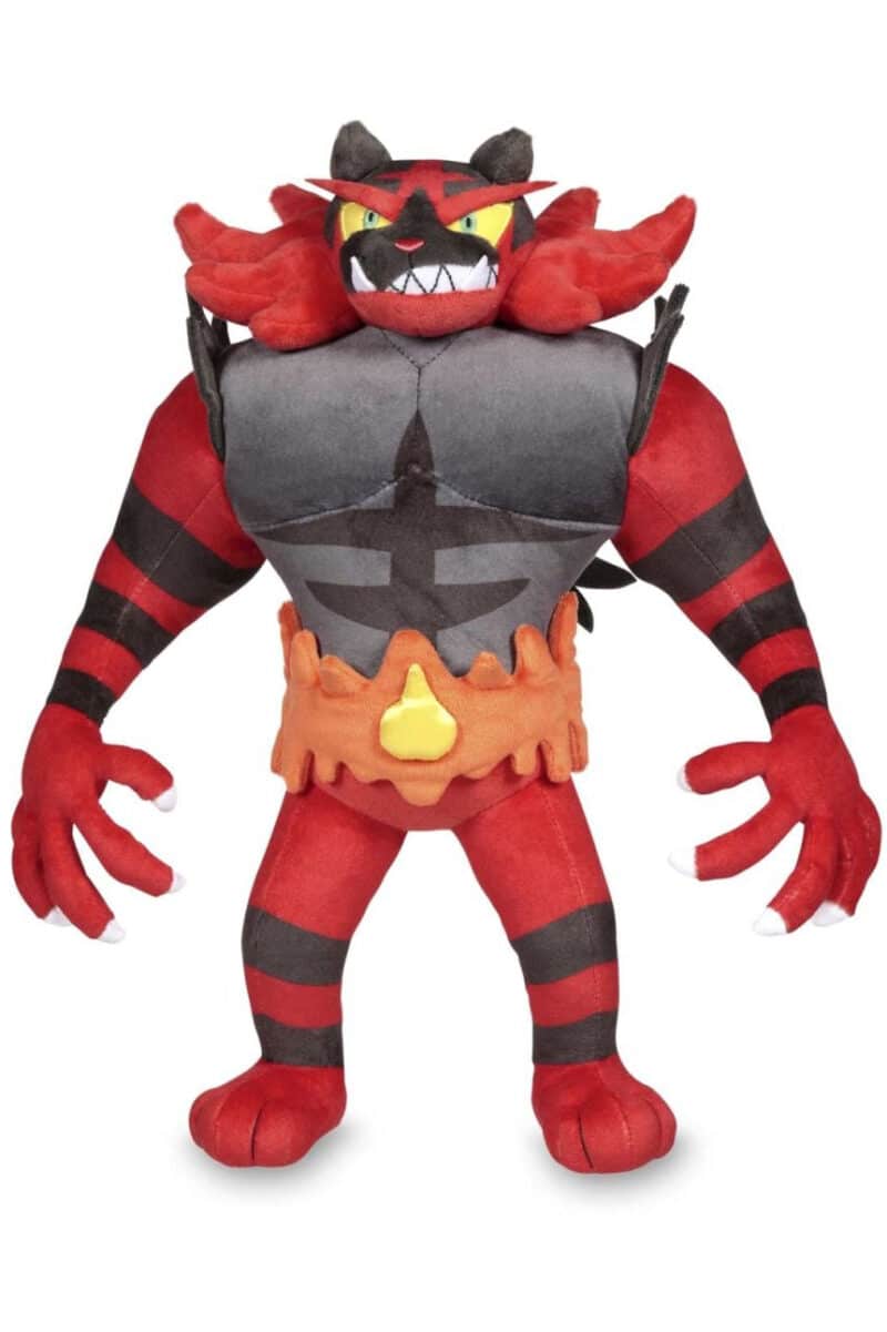 Stor Incineroar Bamse fra Pokemoncenter